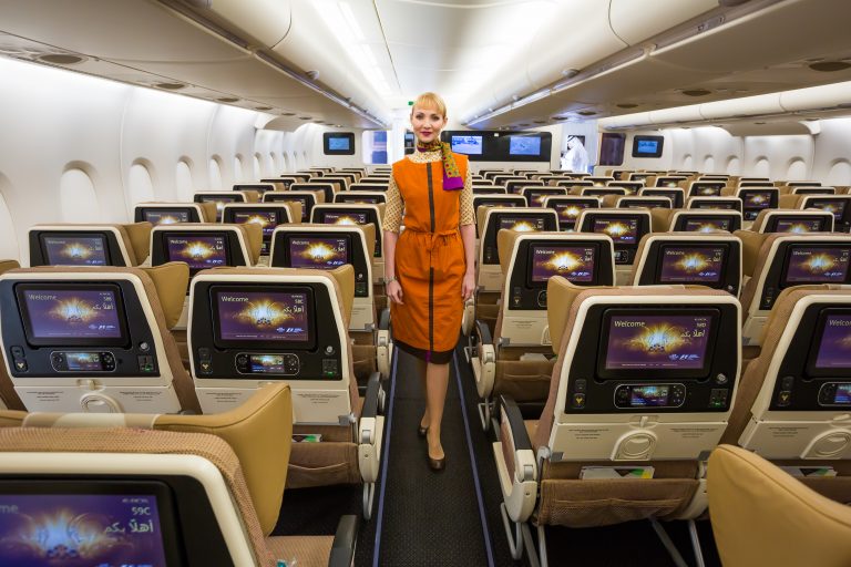 Etihad Airways Reveals New Inflight Safety Video With A COVID Inspired