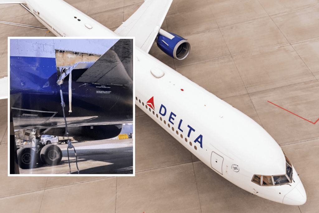 Delta Air Boeing 767 Loses Emergency Slide Shortly After Takeoff