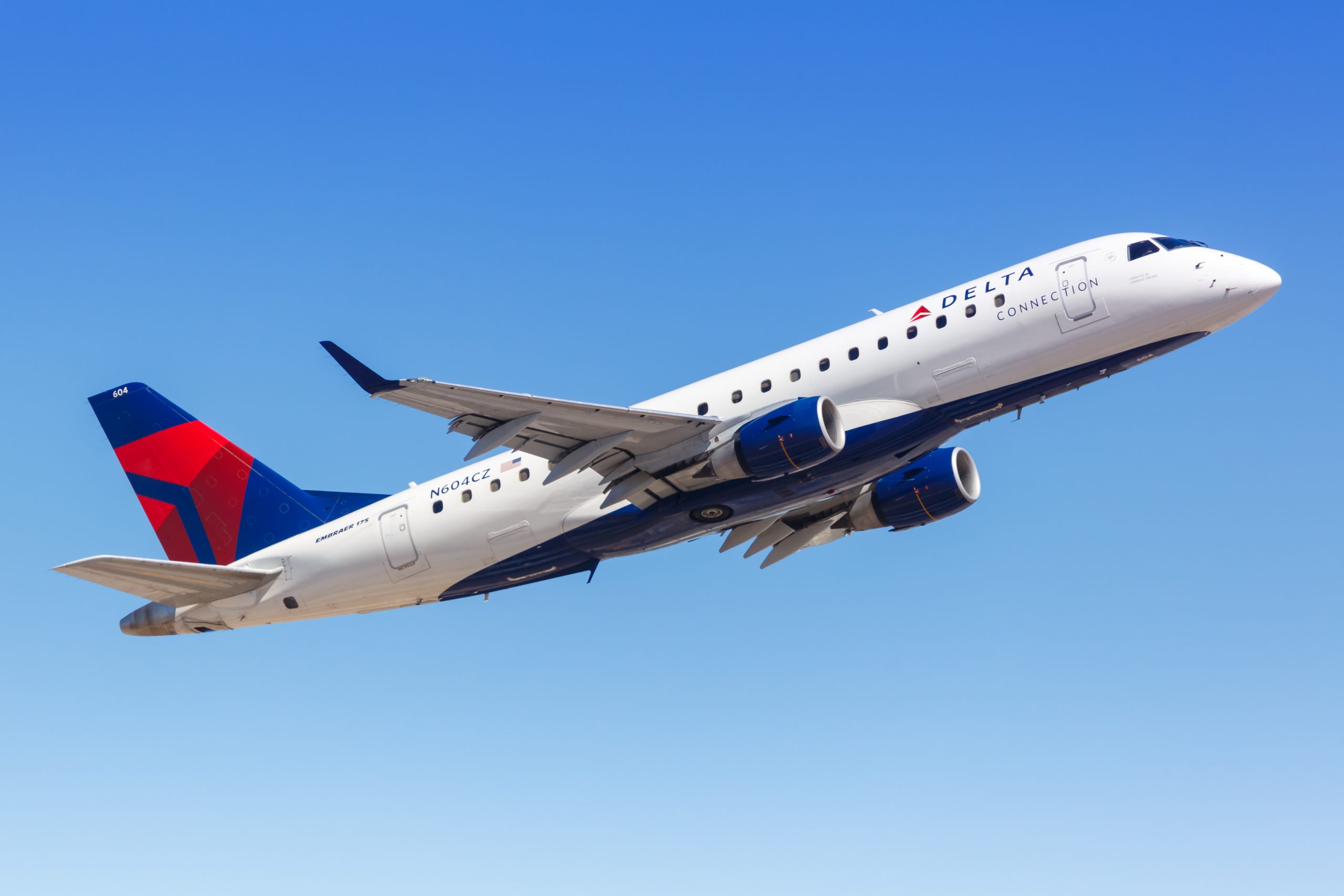 Delta Air Lines says international flight bookings have surged 450