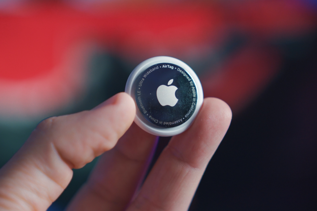 a person holding a small round object