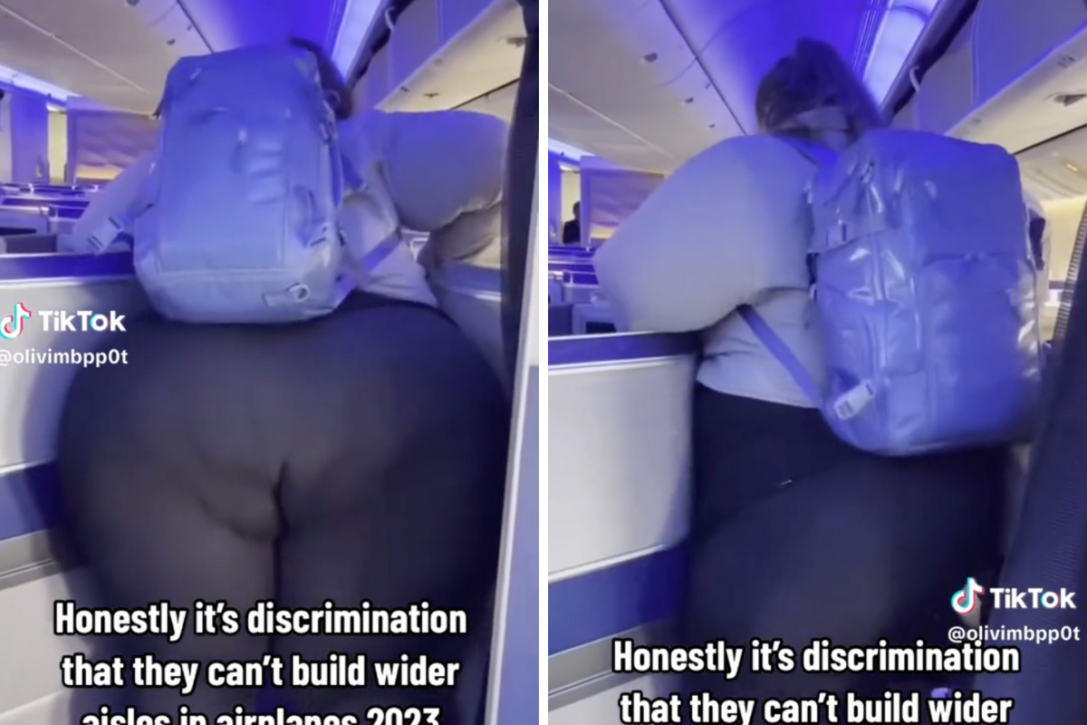 Plus-size model shames Delta for seat belts that don't fit her