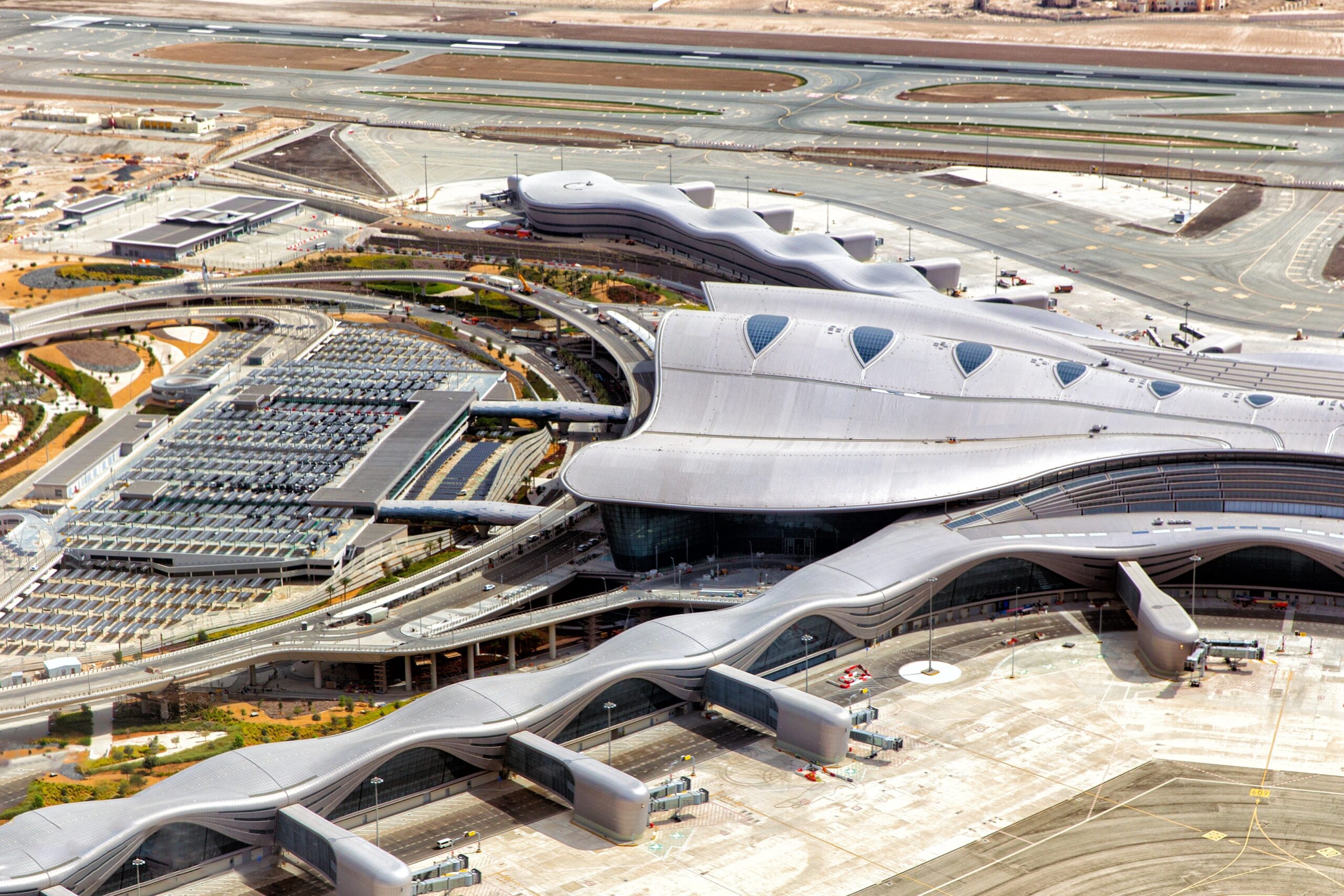 Abu Dhabi's New 3 Billion Midfield Airport Terminal Will Officially