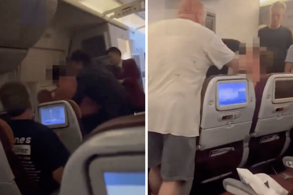 Man Arrested For Grevious Bodily Harm After 'Breaking' Flight Attendant ...