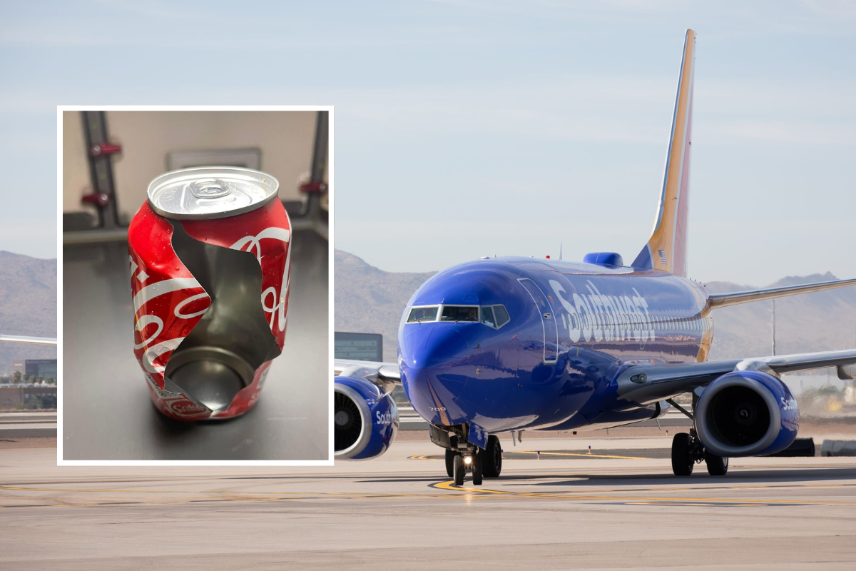 Soda Cans Bursting in Southwest Airlines Due to Heat Issues