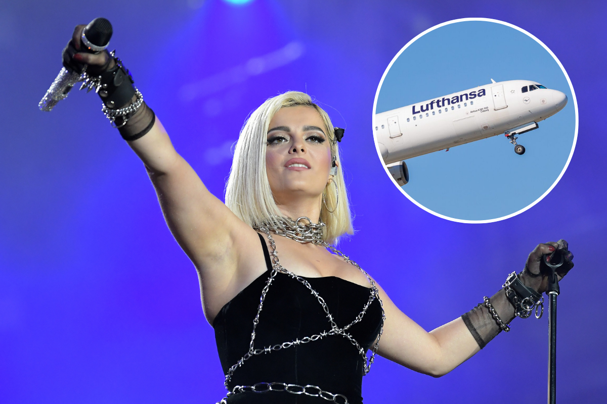 Pop star Bebe Rexha claims Munich airport staff were the victim of a “hate crime” as she tried to board her plane