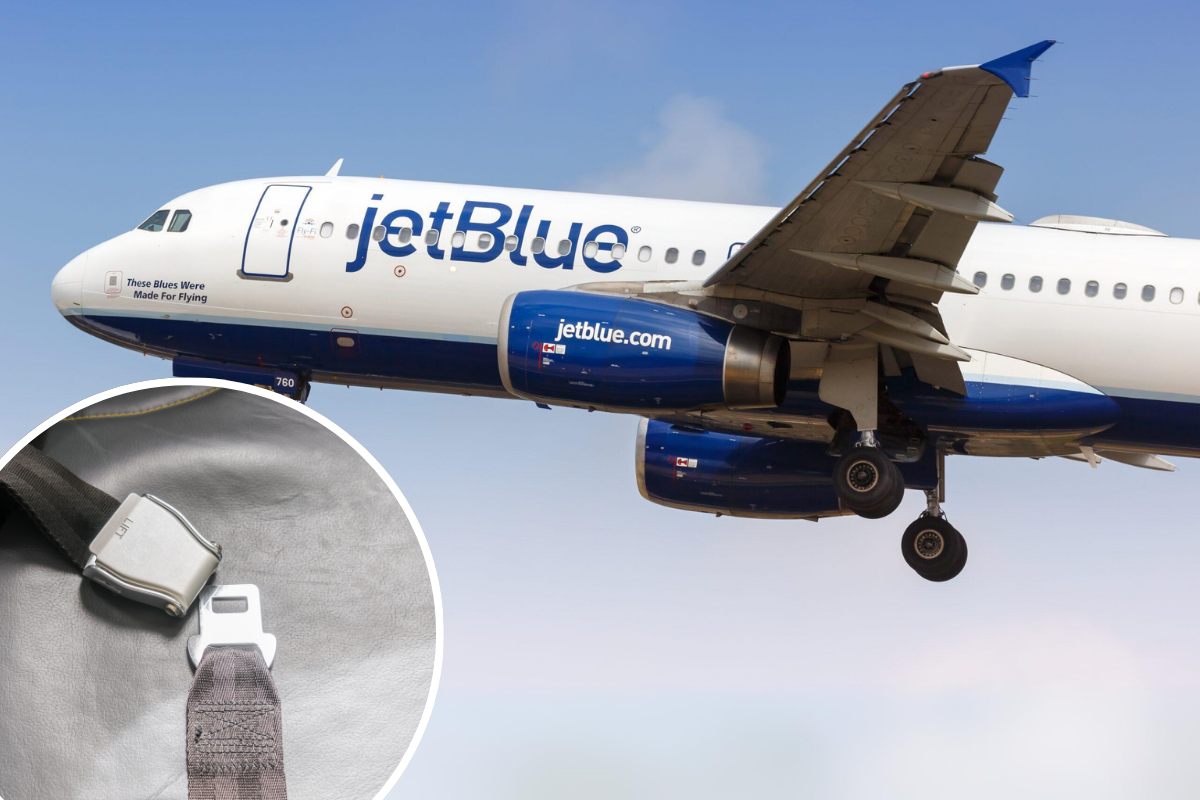 JetBlue flight attendants refused first aid to a passenger who broke her ankle when her foot became caught in a seatbelt