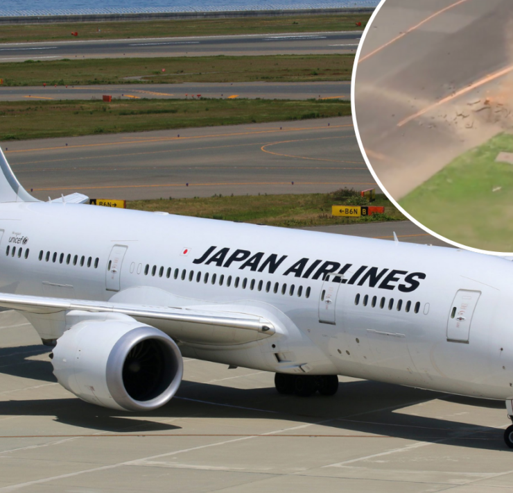 a white airplane on a runway