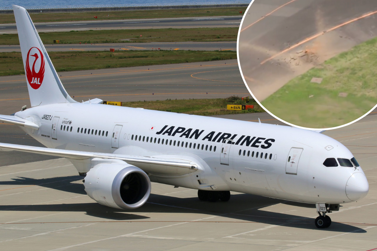 a white airplane on a runway