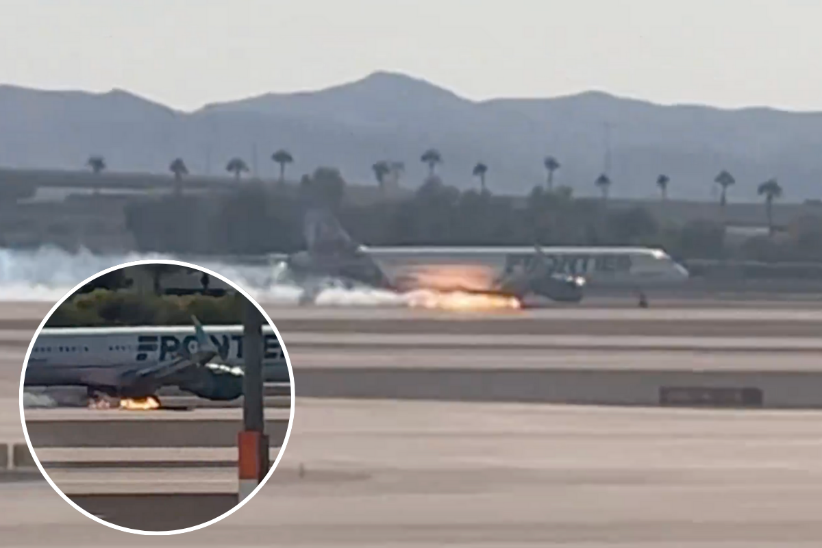 an airplane on the runway