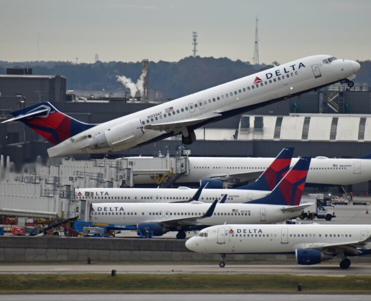 a group of airplanes in the air